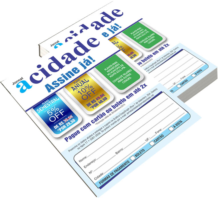 Flyer acidade